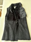 faux sherling vest black size XS — photo 1