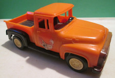 Vintage Strombecker toy PLASTIC PICK UP TRUCK 1956 Ford Truck MADE IN USA