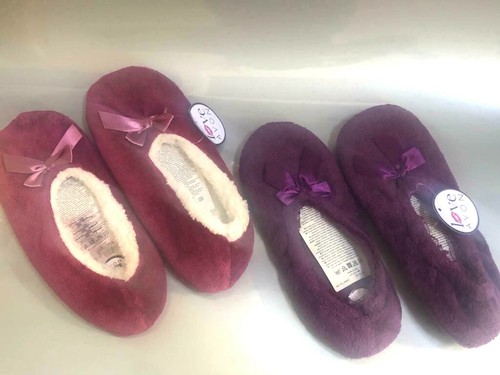 Pantofole ballerine con fiocco - Ciocca