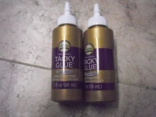 New ! 2 X 3 FL oz  Aleene's Tacky Glue All-Purpose Craft Adhesive