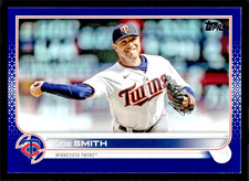 2022 Topps Update Joe Smith Royal Blue #US55 - Minnesota Twins