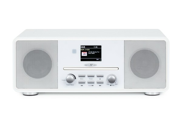 Reflexion HRA19DAB Wh Dab+/Dab/Ukw-Radio Mit Bluetooth, MP3/CD, AUX-IN-image