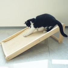 Cat Scratcher Sisal Cat Scratching Ramp L Shape Cat Scratcher for Indoor Cats...