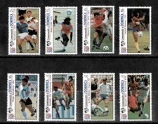Dominica 1993 - World Cup Soccer - Set of 8 Stamps - Scott #1603-10 - MNH