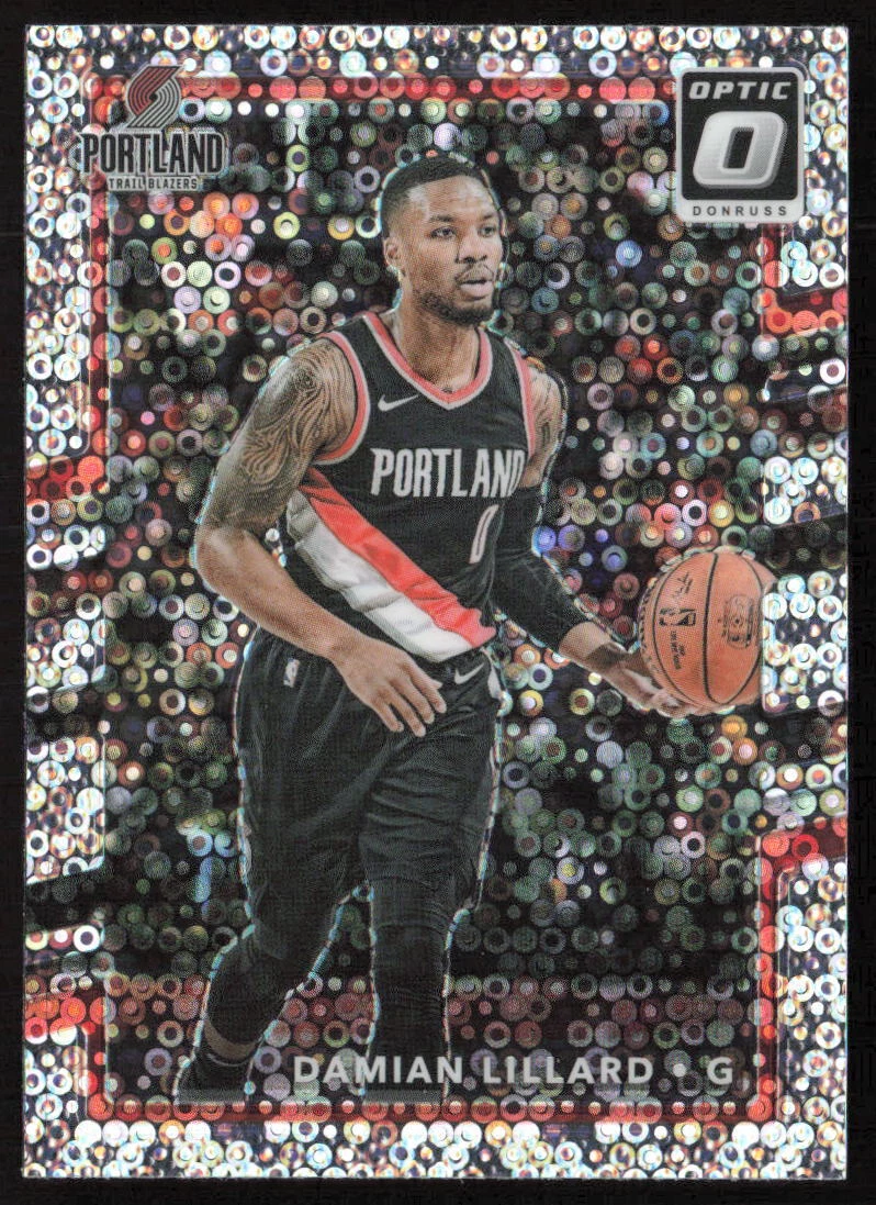 Damian Lillard trading card