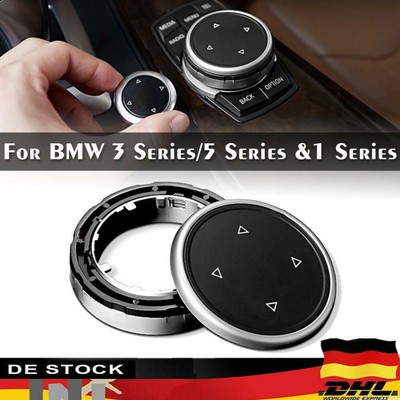 Auto Multimedia Big Knob Knopf Abdeckung Cover Trim Für BMW IDRIVE F10 F20 F30 -