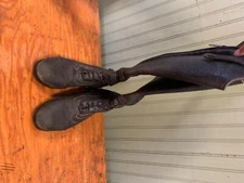 tred step donatello zip up tall boots size 37-XR