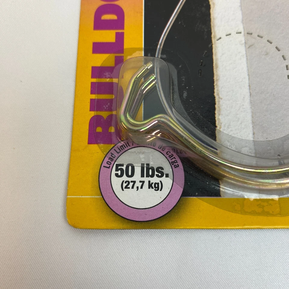 Ganchos Bulldog Phantom - Paquete de 4 sin abrir - Perchas para fotos - ¡Hasta 50 libras! Foto 2 de 4