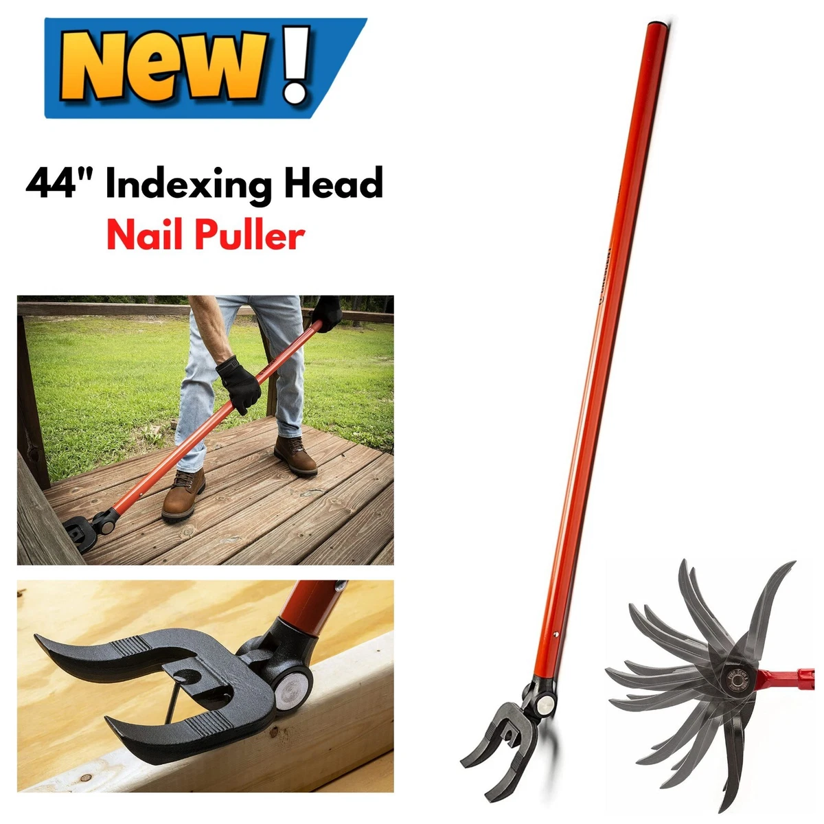 Deck nail removal tool deals