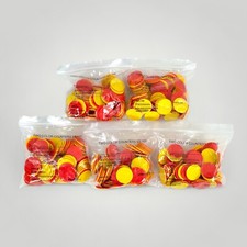 Hand 2 Mind Cuisenaire Two Color Counters 5 Bags of 100 each 500 Counters