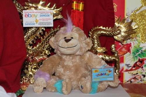 webkinz mohawk monkey