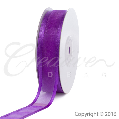 3/8 5/8 7/8 1,5 Zoll 25 Yards Organza Band mit Satinkante Listón Schleife Herstellung Geschenk - Bild 70 von 107