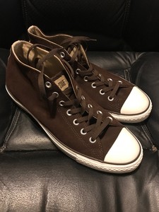 converse leather high tops mens