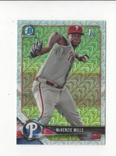2018 Bowman Chrome Baseball Prospects Mega Box Refractor Singles - You Choose