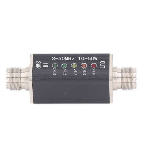 10‑50W Standing Meter Shortwave LED Indicator SWR Meter For Antenna Radio - Zdjęcie 22 z 22