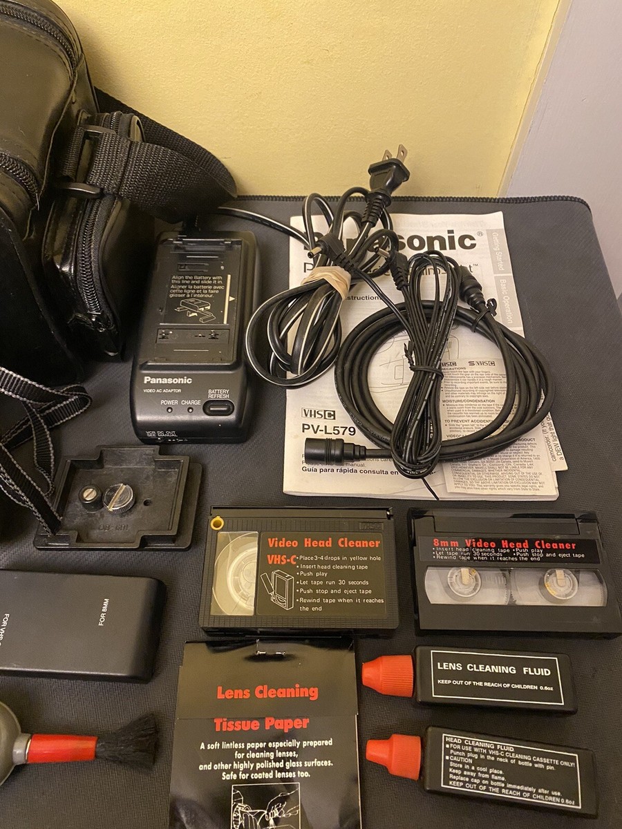 Panasonic PV-L579 Camcorder - Black for sale online | eBay