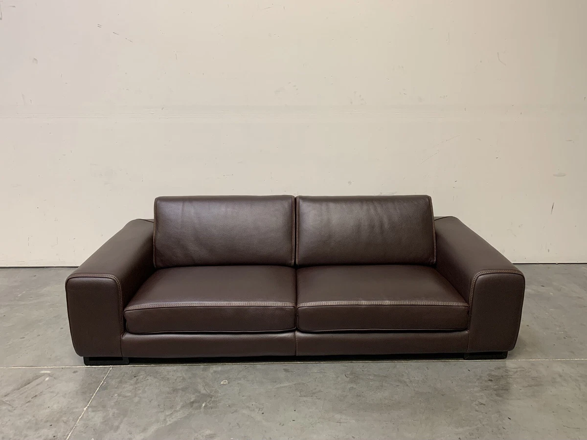 Roche bobois leather sectional deals