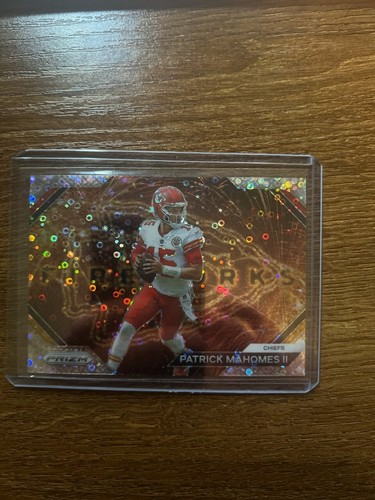 2023 Panini Prizm Football Fireworks Patrick Mahomes II #F-2 No Huddle Prizm