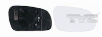 TYC 337-0152-1 Spiegelglas, AußEnspiegel Links FüR VW FOX SchräGheck (5Z1, 5Z3,