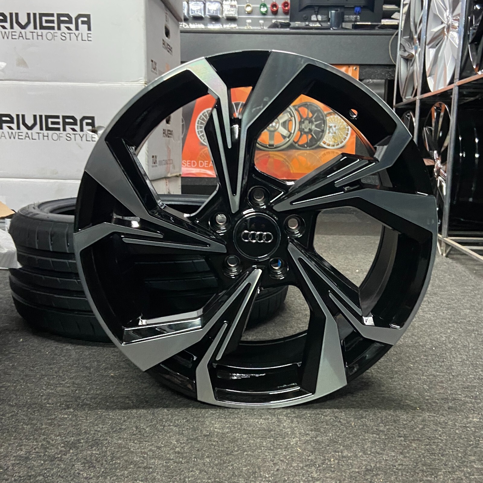 18" Audi 2021 A3 Sline Style alloy wheels & 225/40/18 Falken tyres Audi