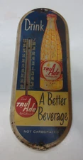 Original 1960s Tru Ade Soda Thermometer (5 3/4" x 15")