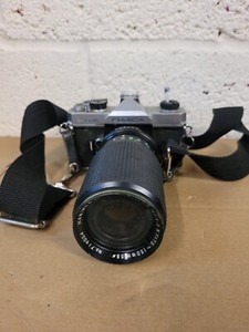 Fujica ST605 SLR Film Camera, Body Only With Hanimex Automatic Zoom MC 75~150mm