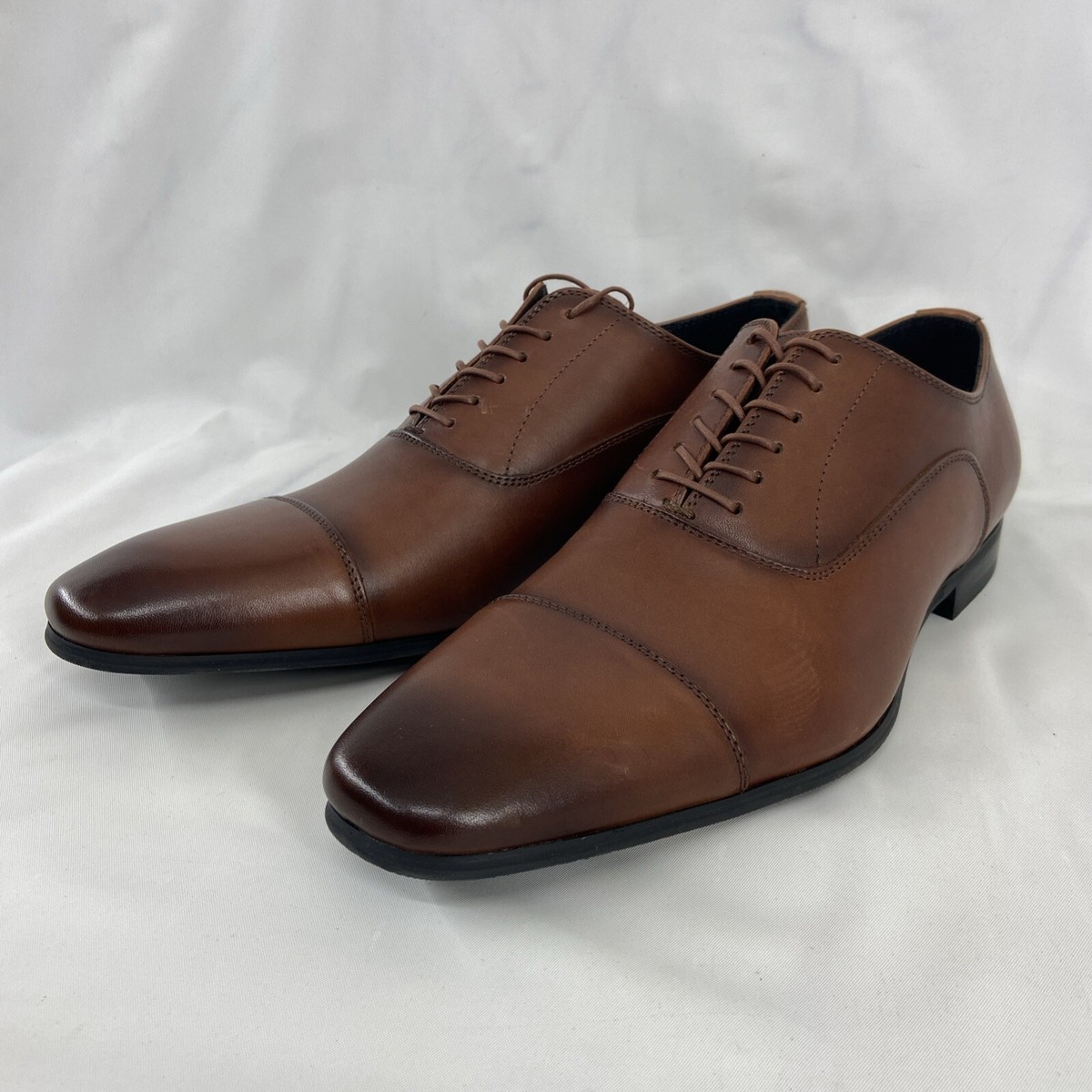 INC International Concepts Men's Size 10M Silas Cap Toe Oxford