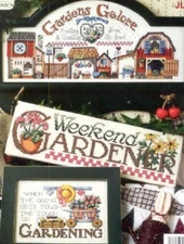 oop cross stitch Jeremiah Junction Chart JL205 Garden Galore