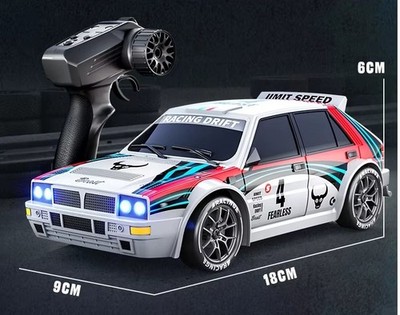 RC LANCIA DELTA INTEGRALE Rallye Auto Maßstab 1:24 Ready to Use Radio Control 4WD