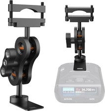 Radar Detector Mount Aluminum Rearview Mirror Rod Bracket for Uniden R1 R2