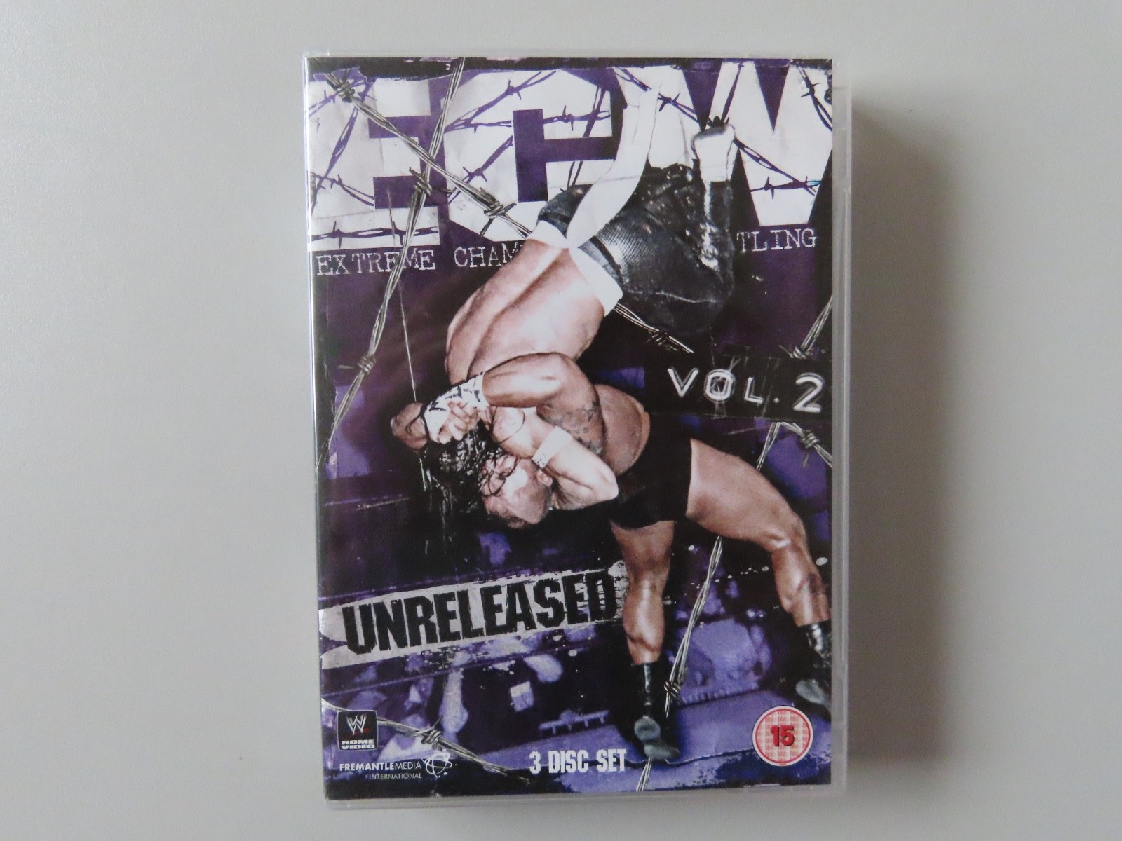 ECW Extreme Championship Wrestling Unreleased Vol.2 DVD, WWE UK Release Region 2