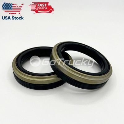 2x Oil Seal Rear Wheel Inner For Isuzu NQR NPR-HD NPR 4HK1 5.2L 4HE1 4.8L 4JJ1