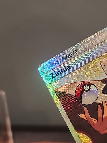 Zinnia 70/70 Full Art Trainer Pokemon Karte Dragon Majesty Heavy Play - Bild 10 von 12