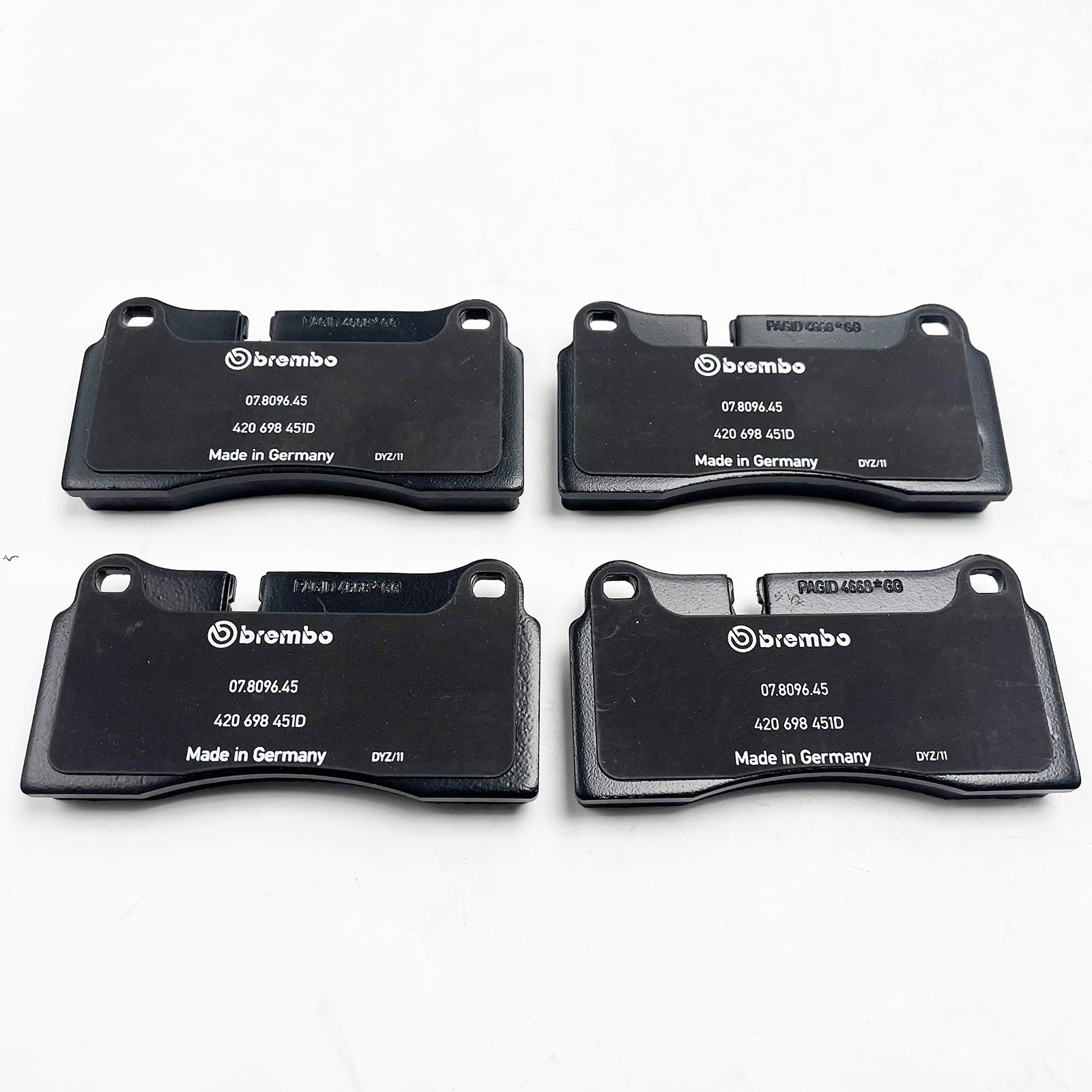 New Rear Brake Pad Kit fit Aston Martin Rapide AD43-2C562-AA + FREE SENSOR
