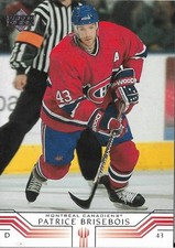 2001-02 Upper Deck #93 Patrice Brisebois