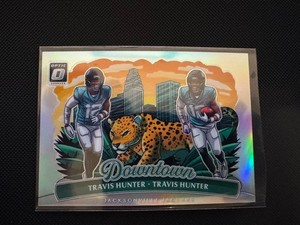 2025 Donruss Optic Travis Hunter/Travis Hunter Base (RAW)