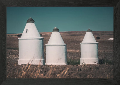 Fields Of Serro Da Malhada Framed Wall Art Poster Canvas Print Picture