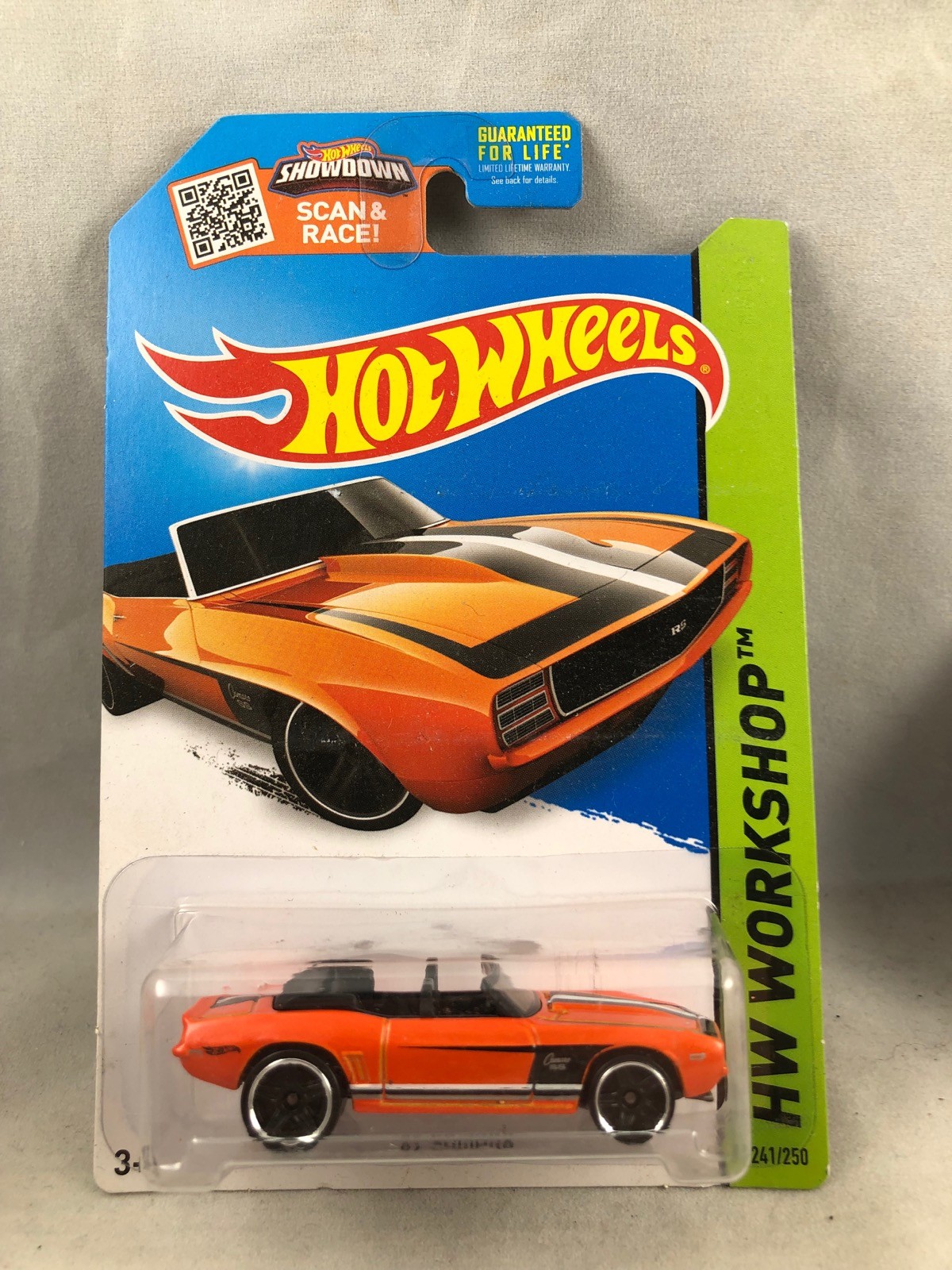Hot Wheels 2015 HW Workshop'69 Camaro 241/250 Orange