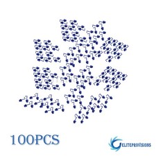 100PCS Blue Electrical Cable Connectors Quick Splice Lock Wire Terminals Crimp