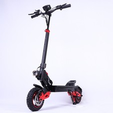 11'' Off Road 1600W Electric Scooter 31Mph 18Ah Folding EScooter 50KM Long Range