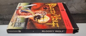 Bloody Wolf TurboGrafx 16 1990 CIB Complete Tested Turbo USA NEC Authentic Boxed