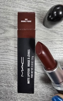 MAC Matte Lipstick | 656 Double Fudge | 3g/0.10oz | Neu & Originalverpackt 100% Original