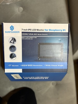 7'' inch Raspberry Pi 3 4 5 Touch Screen Monitor HDMI IPS LCD Display + Stand