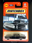 MATCHBOX 1964 LINCOLN CONTINENTAL BLACK VINTAGE CAR 1:64 DIECAST