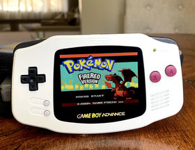 Pokemon Fire Red Version - GBA Game Boy Advance Cartridge - Tested
