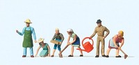 Preiser HO 14081 Figurenset Bei Der Gartenarbeit NEU OVP