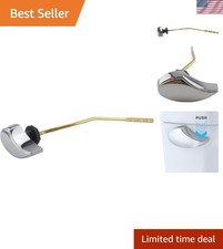 Elegant Polished Chrome Trip Lever for Modern Toilets - Easy Installation