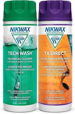 2 Pack Nikwax Tech Wash and TX Direct 10 Fl Oz each  One Color 20oz total