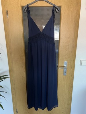 Cupshe Strandkleid Maxikleid Dunkelblau L 40/42 Toller Rücken Neu mit Etikett