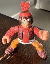 Vintage WILD WEST INDIAN FORT Rare Indian Figure Toy